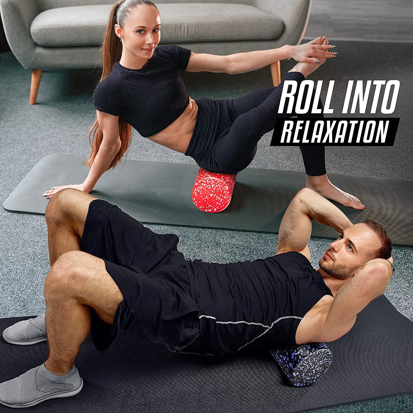EPP Foam Roller for Back, Legs, Physical Therapy, Exercise, Deep Tissue, and Muscle Massage – Extra Firm High-Density Foam Roller – Support Pain Relieved, Back, Legs, and Muscle Recovery