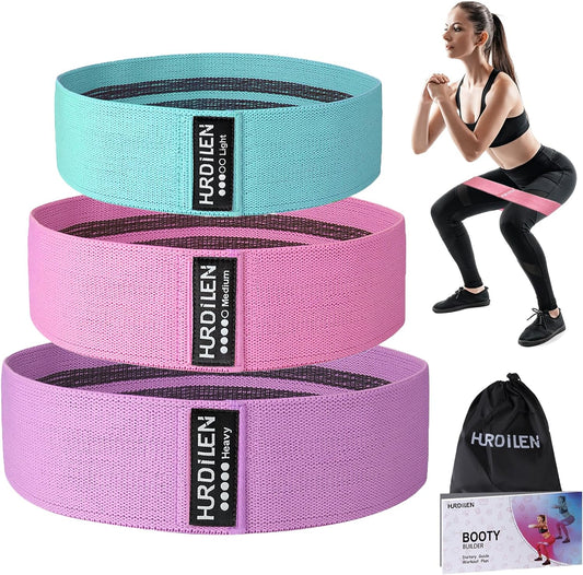Resistance Bands Loop Exercise Bands,Workout Bands Hip Bands Wide Resistance Bands Hip Resistance Band for Legs and Butt,Activate Glutes and Thigh