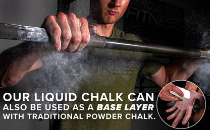 Weightlifting Liquid Chalk | Gym Chalk for Weightlifting (White)