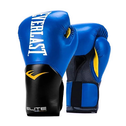 Pro Style Elite Workout Training Boxing Gloves, 12 Ounces, Blue