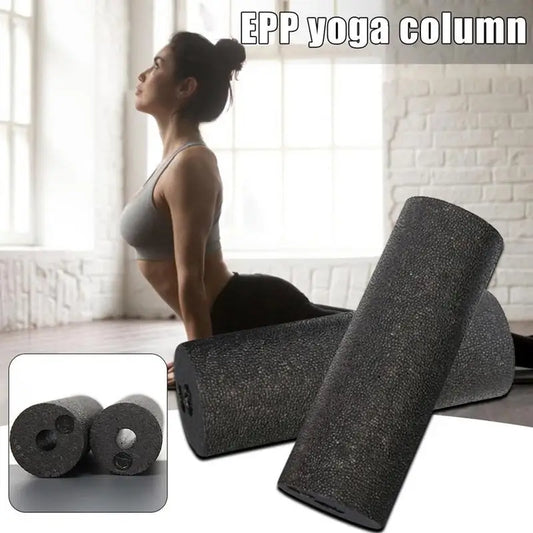 Yoga Foam Roller Pilates Fitness Muscle Massage Exercise Hollow Role Portable Sports Equipment for Body Calf Back Legs Gift